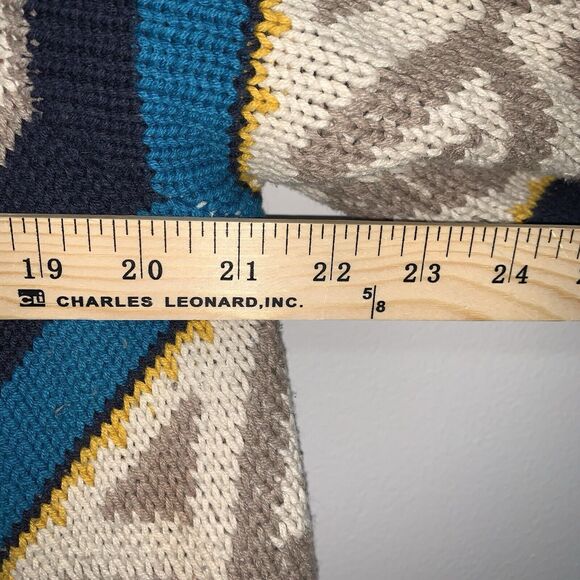 Old Navy Cardigan Womens Sz M Multicolor Bohemian Boho Southwest Aztec Lagenlook - Picture 6 of 9